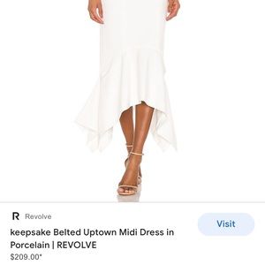 Revolve / Keepsake white dress